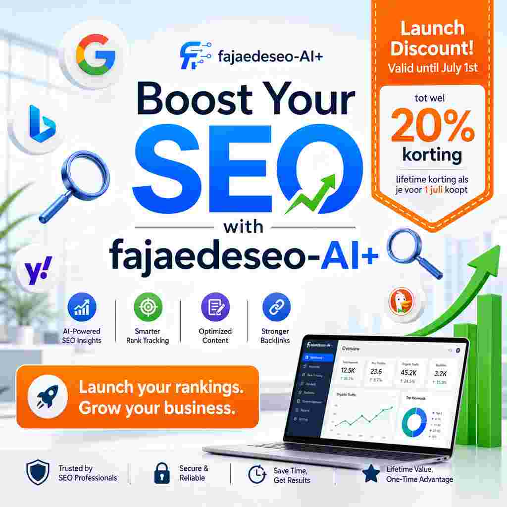 fajaedeSEO AI discount 20%